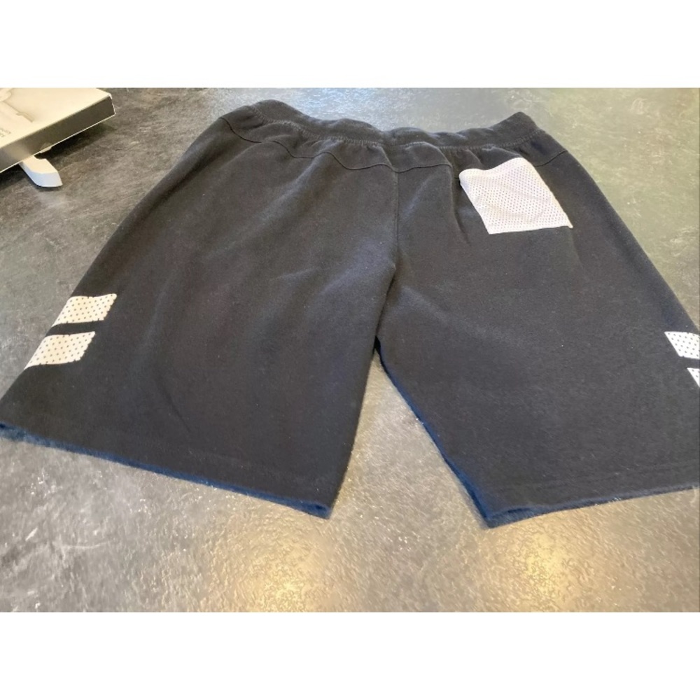 Men’s Ideology black white sweatshorts shorts size L - Picture 7 of 11